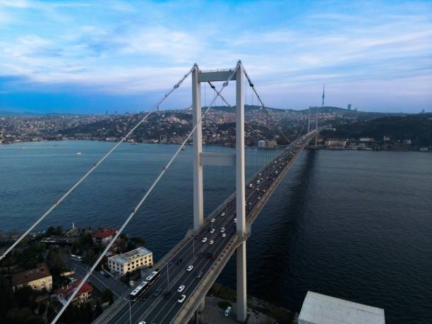 istock The Bosphorus bridge in Istanbul blue sky 1971946945
