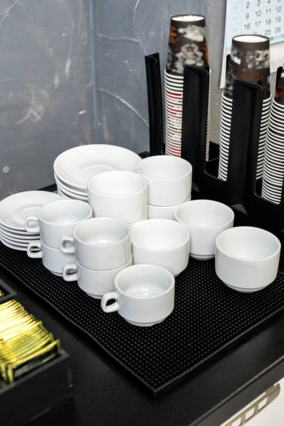 istock Coffee corner in a canteen close up 1971979680