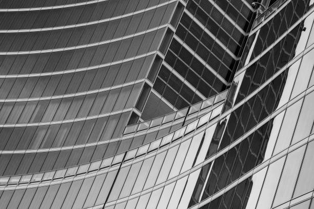 istock Exterior of modern architecture. Building abstract background 1971984880