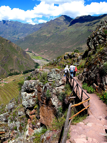 Cusco, Peru - 03 May 2011: Urubamba Sacred Valley of Incas in Peru, South America
