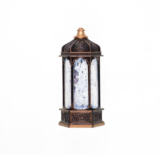 istock vintage bronze arabic lamp isolated on white background 1972074941