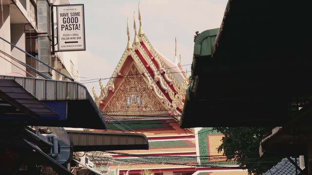Famous Wat Pho temple