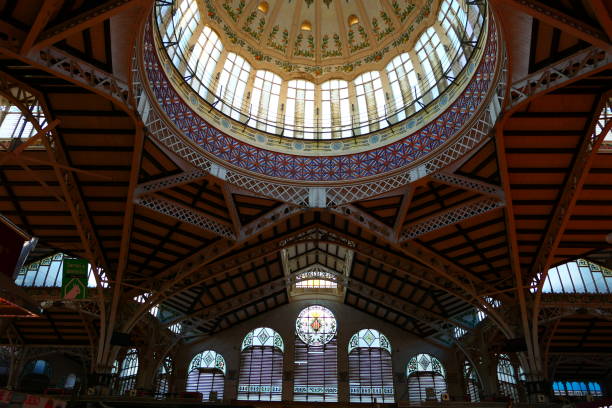 istock Central market hall in Valencia, Spain 1972218523