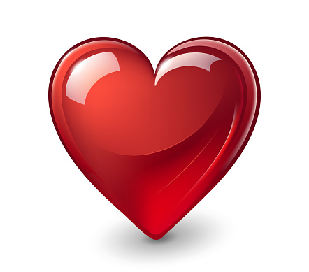 valentine's day red heart love symbol