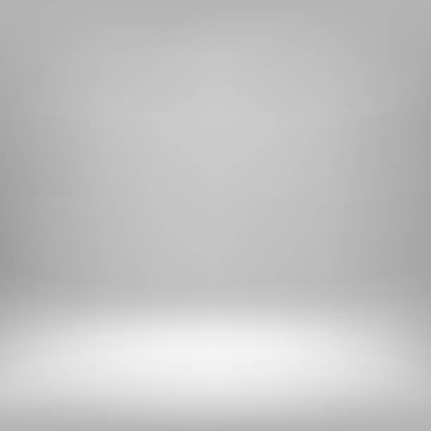 gray studio studio interior blank space mockup grey bokeh background stock illustrations