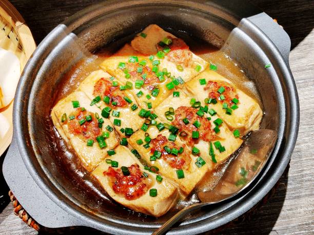 Stuffed Tofu in Hakka Style