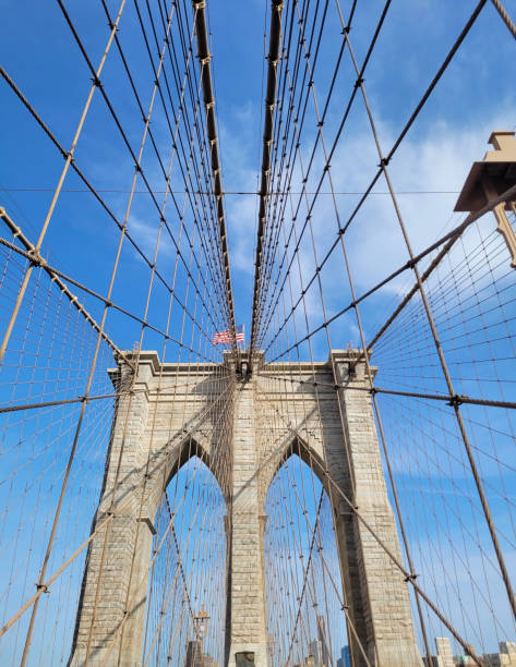 istock Symmetry and Strength: Brooklyn Bridge's Timeless Architecture 1972562665