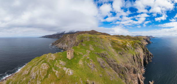 istock Sliabh Liag Walk Watchtower Ireland 1972684165