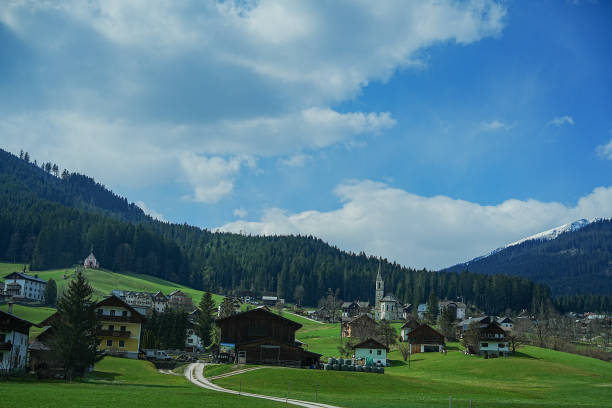 village on Alps in Austria