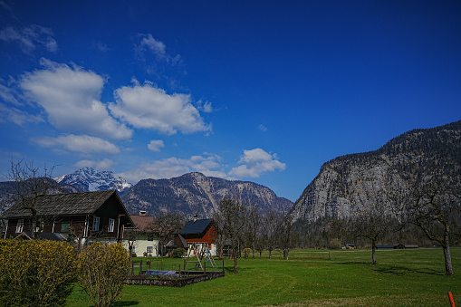 village on Alps in Austria