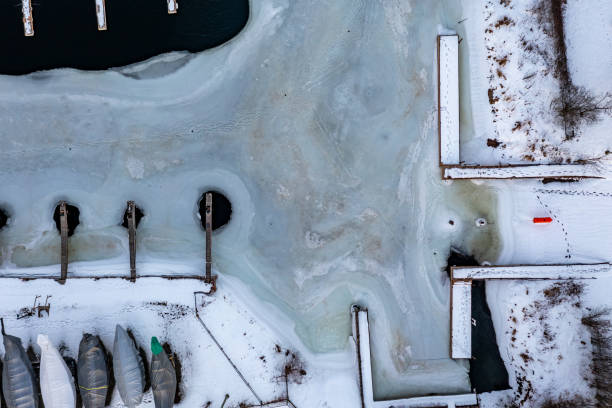 istock Midland bay in winter, Ontario, Canada 1972746585