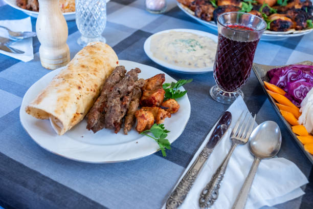 istock Arabic food table for ramadan iftar 1972752690