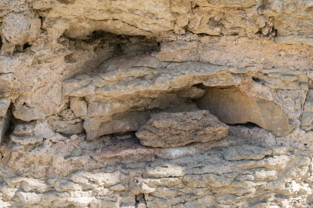 istock Fragment of a medieval fortress wall as a structural background. 1972830400