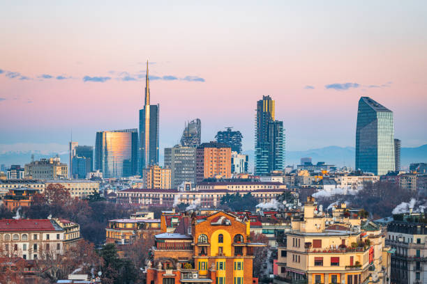 istock Milan, Italy Financial District Skyline 1972839437