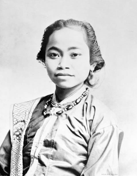 istock Portrait of common people from 1894: Toajong, Soendanese Javanese 1972843743
