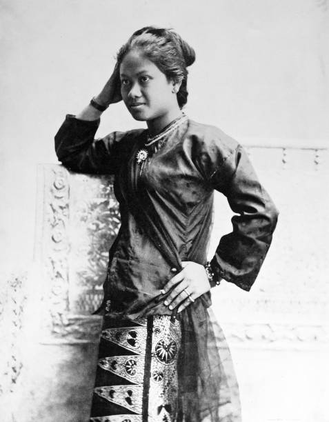 istock Portrait of common people from 1894: Toendoora, Javanese 1972847469