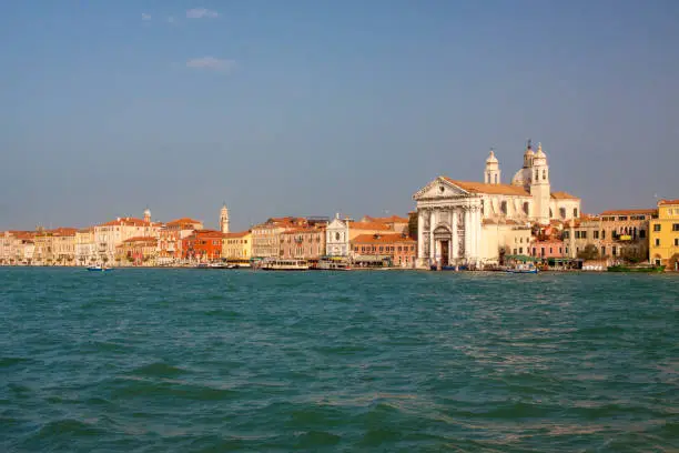 View of Venice form the Giudecca canal