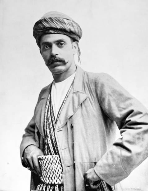 istock Portrait of common people from 1894: Mirja Yacob, Persian 1972851736