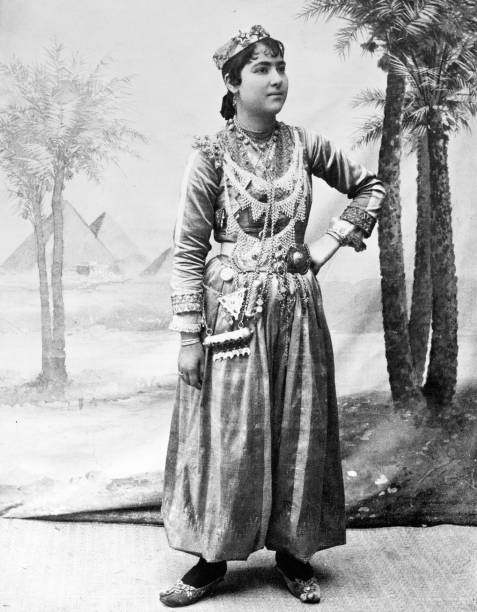 istock Portrait of common people from 1894: Jamelee, Syrian Dancer 1972860812