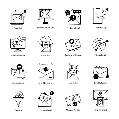 Get high-quality vectors for your websites, apps, social media, and more with our collection of animated email marketing icons.