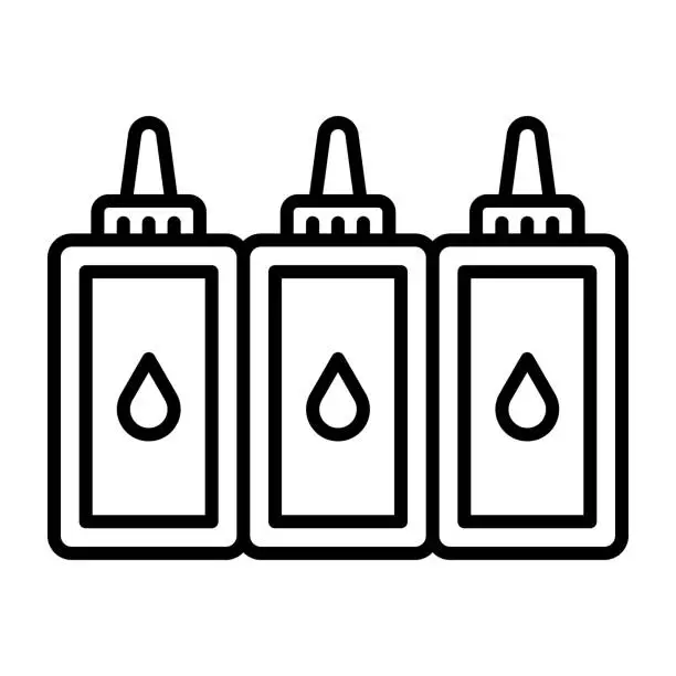 Vector illustration of Ink Cartridge Icon