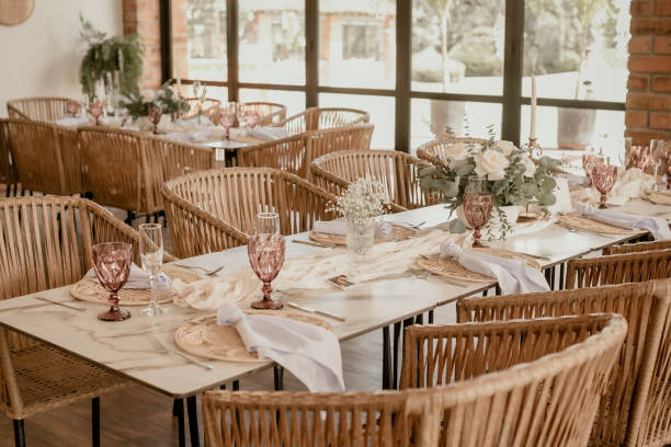 istock Table Decoration For An Event Party Or Wedding Reception. 1973070631