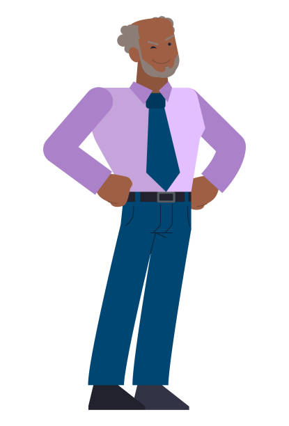Male Character Personagem crescimento stock illustrations