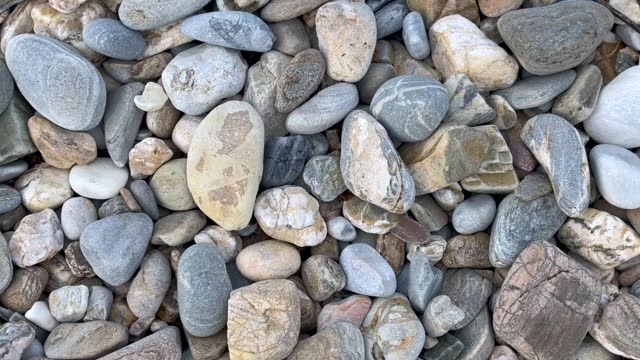 Tropical Beach Stone background video 4k