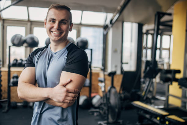 istock Fit man in gym 1973158261