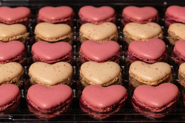 Delicious Vanilla and Rasberry Macarons