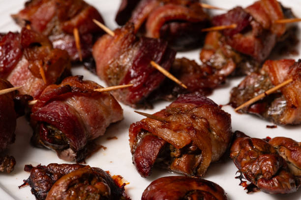 istock Chicken Liver Wrapped in Bacon 1973160368