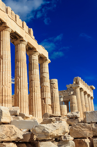 Parthenon temple on the Acropolis in Athens, Greece