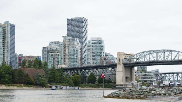 Bridge and Water in Vancouver, BC