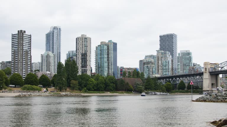 Bridge and Water in Vancouver, BC