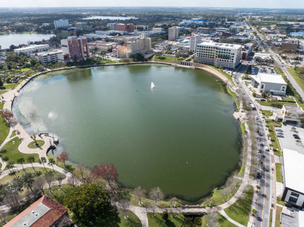 istock Lakeland, Florida Aerial Skyline 1973363427
