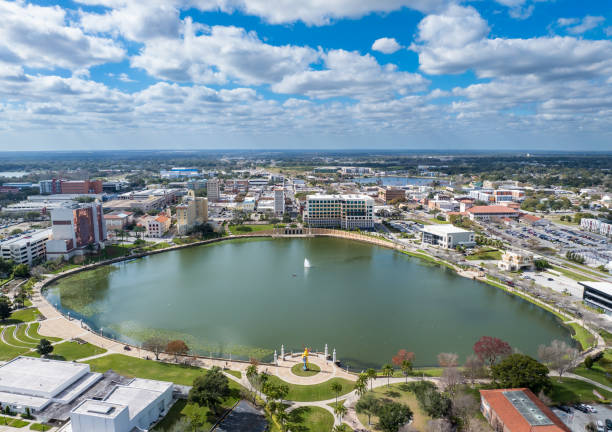 istock Lakeland, Florida Skyline Aerial 1973364496