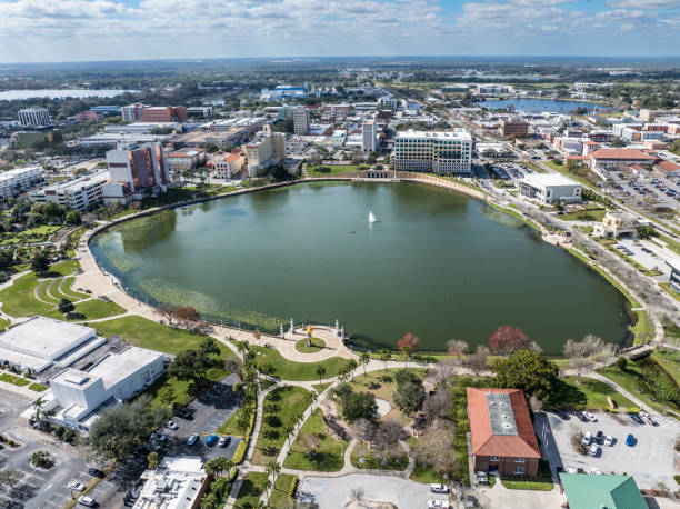 istock Lakeland, Florida Skyline Aerial 1973364509