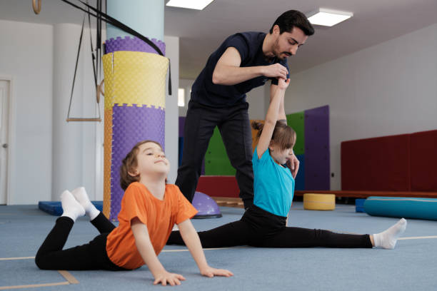istock gymnastics training concept for children 1973379118