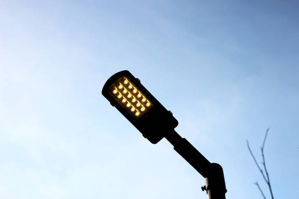 istock LED Lighting street,  lamppost  lights 1973520565
