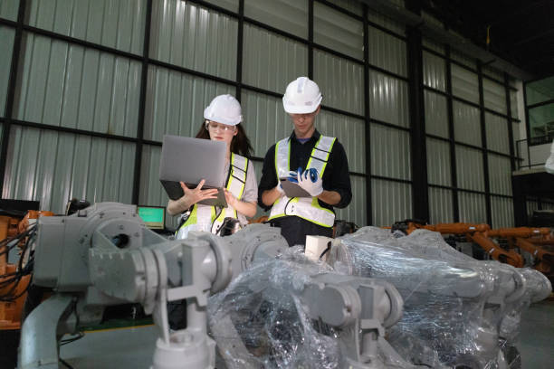 istock Engineering Mentorship in Robotic Warehouse Factory 1973588847