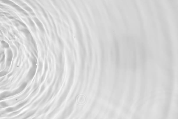 Abstract white transparent water shadow surface texture natural ripple background