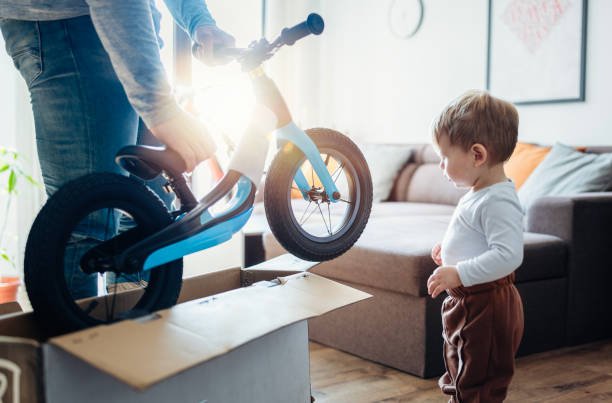 istock First balance bike is arrived! 1973846663