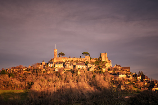 Small village in the Dordogne Valley