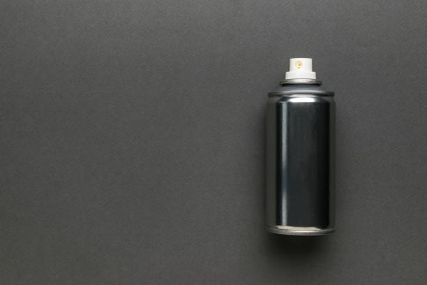 istock An aerosol can with grease on a gray background with space for copying. 1973999963