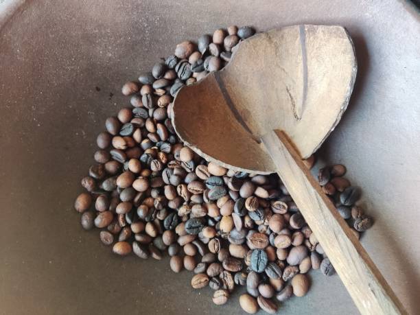 Biji Kopi Traditional food from Indonesia biji kopi stock pictures, royalty-free photos & images