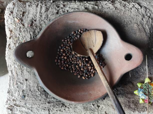 Biji Kopi Bali Traditional food from Indonesia biji kopi stock pictures, royalty-free photos & images