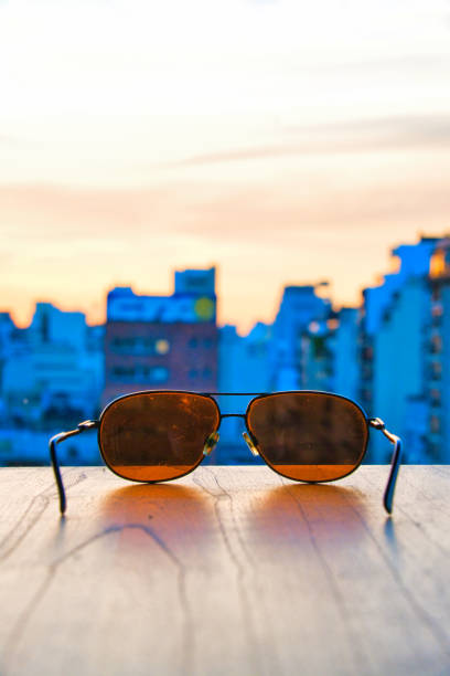 istock blue city through sunglasses, Buenos Aires, Argentina 1974061737