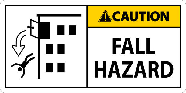 Yellow High Fall Risk Sign 490+ Yellow Sign That Alerts For Wet Floor Stock Photos, Pictures ...