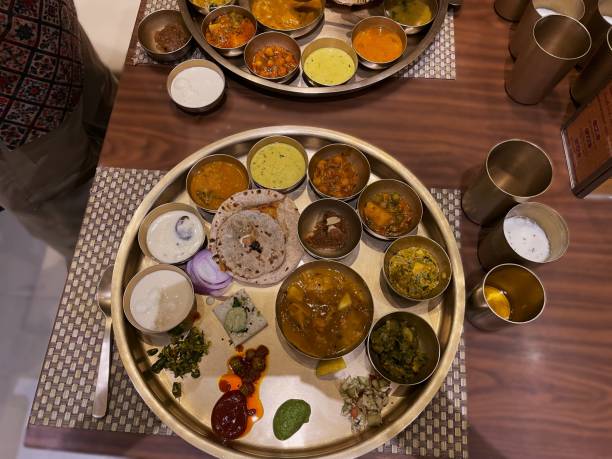 istock A family style Indian food thali 1974110154