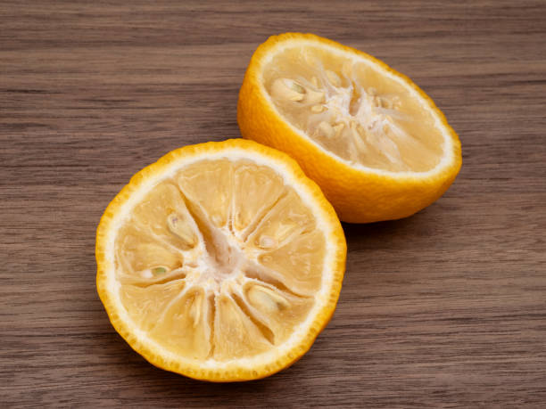 istock Japanese yellow yuzu 1974150562